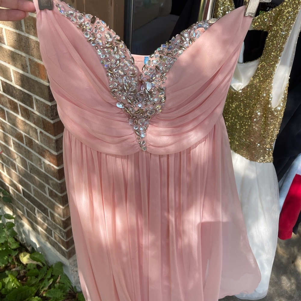 Pink Homecoming dress